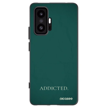 Picasee Μαύρη θήκη σιλικόνης για Xiaomi 11T - Addicted