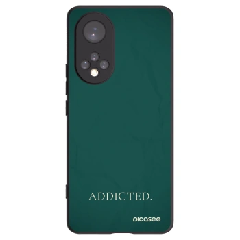 Picasee Μαύρη θήκη σιλικόνης για Honor 50 5G - Addicted