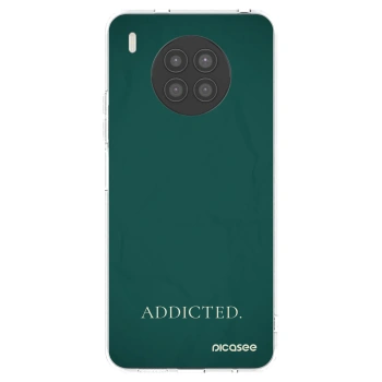 Picasee διαφανής θήκη σιλικόνης Huawei Nova 8i - Addicted