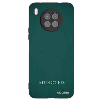 Picasee Μαύρη θήκη σιλικόνης για Huawei Nova 8i - Addicted