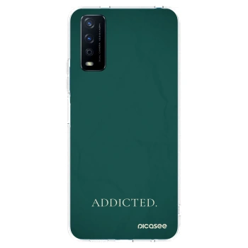 Picasee διαφανής θήκη σιλικόνης Vivo Y11s - Addicted