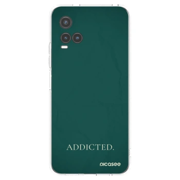 Picasee διαφανής θήκη σιλικόνης Vivo Y33s - Addicted