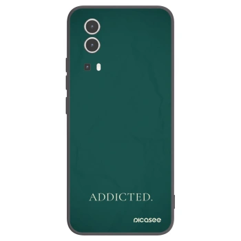 Picasee Μαύρη θήκη σιλικόνης για Vivo Y72 5G - Addicted