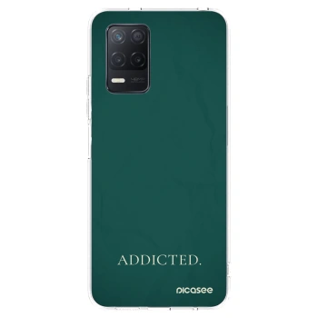 Picasee διαφανής θήκη σιλικόνης Realme 8 5G - Addicted