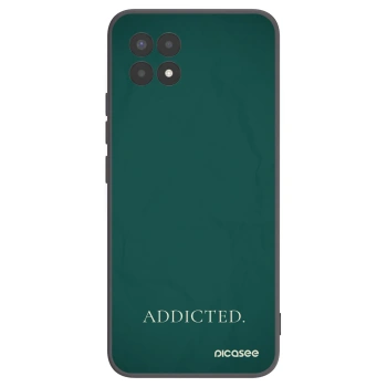 Picasee Μαύρη θήκη σιλικόνης για Realme 8i - Addicted