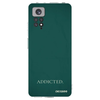 Picasee διαφανής θήκη σιλικόνης Xiaomi Redmi Note 11 - Addicted