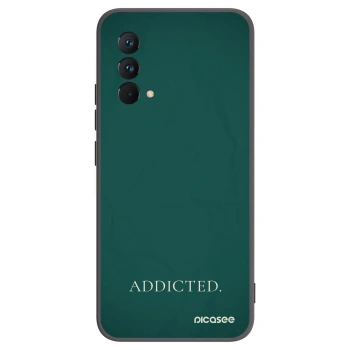 Picasee Μαύρη θήκη σιλικόνης για Realme GT Master Edition 5G - Addicted