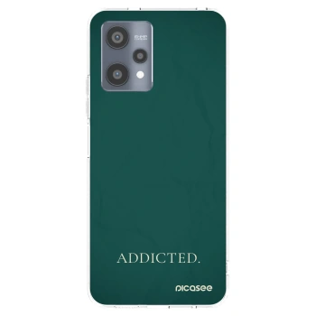 Picasee διαφανής θήκη σιλικόνης Realme 9 Pro 5G - Addicted