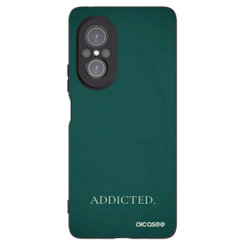 Picasee Μαύρη θήκη σιλικόνης για Huawei Nova 9 SE - Addicted