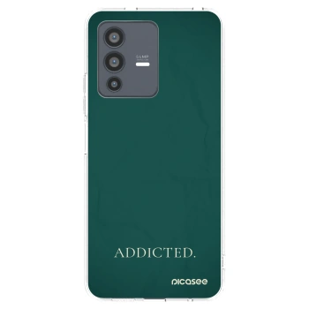 Picasee διαφανής θήκη σιλικόνης Vivo V23 5G - Addicted