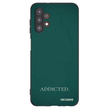 Picasee Μαύρη θήκη σιλικόνης για Samsung Galaxy A13 4G A135 - Addicted