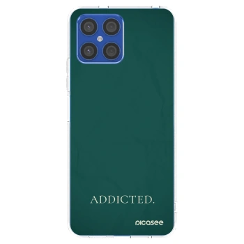 Picasee διαφανής θήκη σιλικόνης Honor X8 4G - Addicted