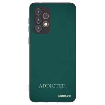 Picasee Μαύρη θήκη σιλικόνης για Samsung Galaxy A33 5G A336 - Addicted