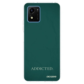Picasee διαφανής θήκη σιλικόνης Vivo Y01 - Addicted