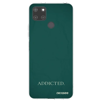 Picasee διαφανής θήκη σιλικόνης Realme C21Y - Addicted
