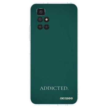 Picasee διαφανής θήκη σιλικόνης Xiaomi Redmi 10 (2022) - Addicted