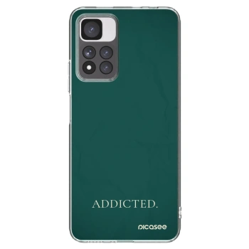 Picasee διαφανής θήκη σιλικόνης Xiaomi Redmi Note 11 Pro+ 5G - Addicted