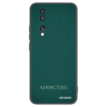 Picasee Μαύρη θήκη σιλικόνης για Honor 70 - Addicted