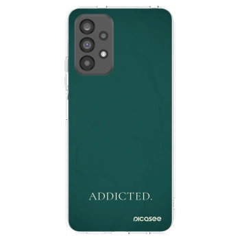 Picasee διαφανής θήκη σιλικόνης Samsung Galaxy A73 5G - Addicted