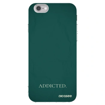 Picasee διαφανής θήκη σιλικόνης Apple iPhone 6/6S - Addicted