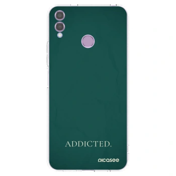 Picasee διαφανής θήκη σιλικόνης Honor 8X - Addicted