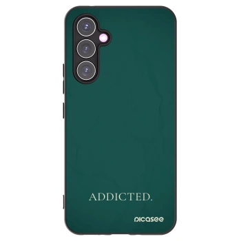 Picasee Μαύρη θήκη σιλικόνης για Samsung Galaxy A54 5G A546B - Addicted