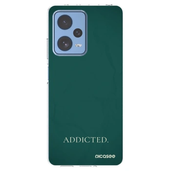 Picasee διαφανής θήκη σιλικόνης Xiaomi Redmi Note 12 Pro 5G - Addicted