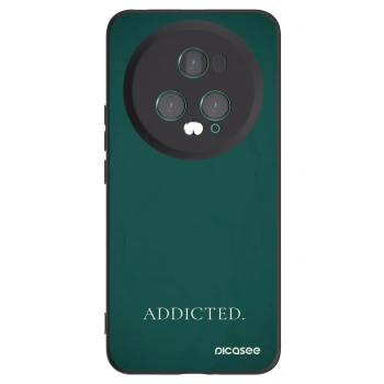 Picasee Μαύρη θήκη σιλικόνης για Honor Magic5 Pro - Addicted