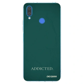 Picasee διαφανής θήκη σιλικόνης Huawei Nova 3 - Addicted