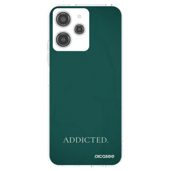 Picasee διαφανής θήκη σιλικόνης Xiaomi Redmi 12 4G - Addicted