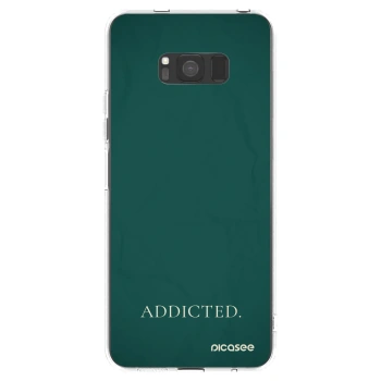 Picasee διαφανής θήκη σιλικόνης Samsung Galaxy S8 G950F - Addicted
