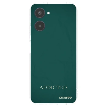 Picasee διαφανής θήκη σιλικόνης Realme 10 4G - Addicted