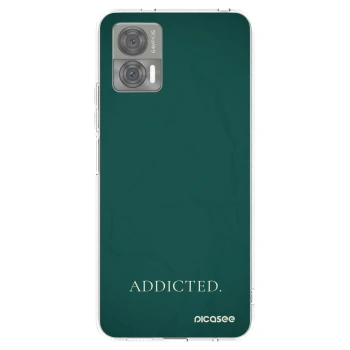 Picasee διαφανής θήκη σιλικόνης Motorola Edge 30 Neo - Addicted
