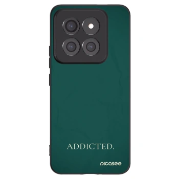 Picasee Μαύρη θήκη σιλικόνης για Xiaomi 14 Pro - Addicted