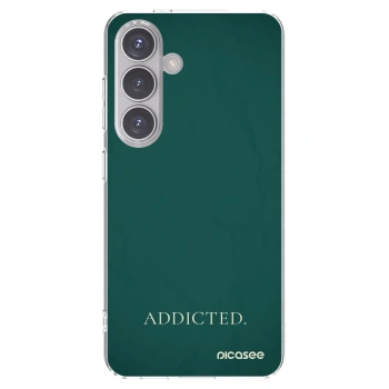 Picasee διαφανής θήκη σιλικόνης Samsung Galaxy S24 S921B 5G - Addicted