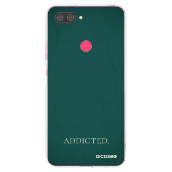 Picasee διαφανής θήκη σιλικόνης Xiaomi Mi 8 Lite - Addicted