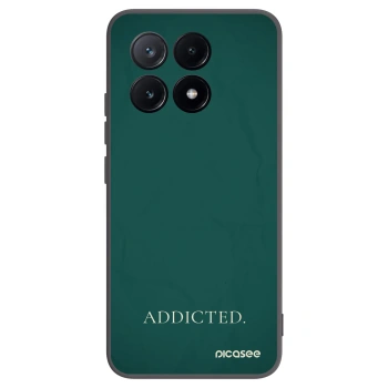 Picasee Μαύρη θήκη σιλικόνης για Xiaomi Poco X6 Pro - Addicted