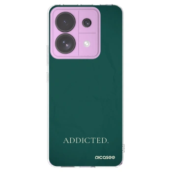Picasee διαφανής θήκη σιλικόνης Xiaomi Redmi Note 13 Pro 5G - Addicted