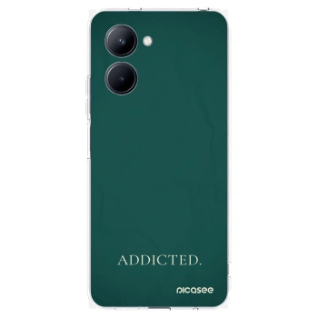 Picasee διαφανής θήκη σιλικόνης Realme C33 (2023) - Addicted