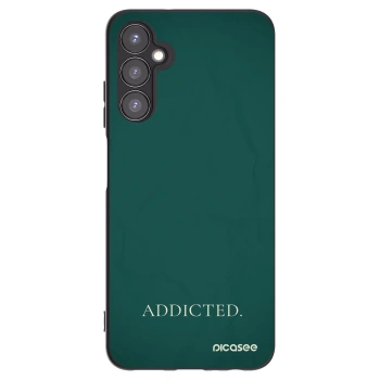 Picasee Μαύρη θήκη σιλικόνης για Samsung Galaxy A05s A057G - Addicted