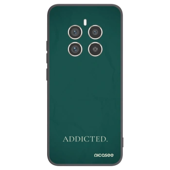 Picasee Μαύρη θήκη σιλικόνης για Realme 12 Pro 5G - Addicted