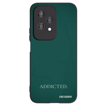 Picasee Μαύρη θήκη σιλικόνης για Honor 200 Lite - Addicted