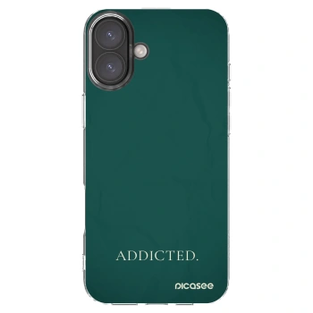 Picasee διαφανής θήκη σιλικόνης Apple iPhone 16 Plus - Addicted