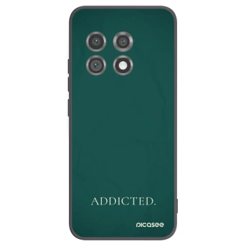 Picasee Μαύρη θήκη σιλικόνης για OnePlus 11 5G - Addicted