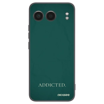 Picasee Μαύρη θήκη σιλικόνης για OnePlus Nord 4 - Addicted