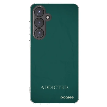 Picasee διαφανής θήκη σιλικόνης Samsung Galaxy S24 FE S721B - Addicted
