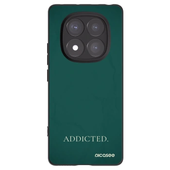 Picasee Μαύρη θήκη σιλικόνης για Xiaomi Redmi Note 14 Pro+ 5G - Addicted