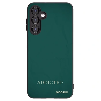 Picasee Μαύρη θήκη σιλικόνης για Samsung Galaxy A16 5G - Addicted