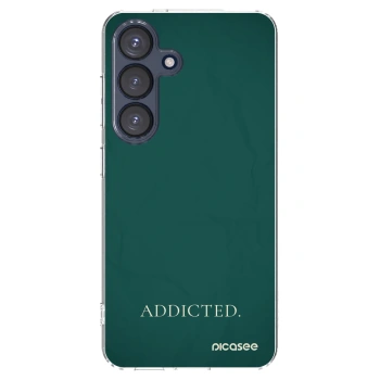 Picasee διαφανής θήκη σιλικόνης Samsung Galaxy S25 5G - Addicted