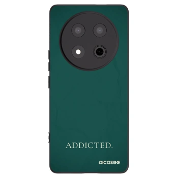 Picasee Μαύρη θήκη σιλικόνης για Honor Magic7 Lite 5G - Addicted